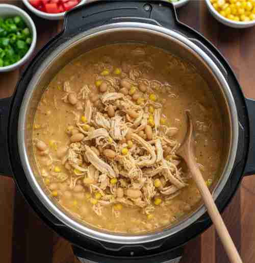 Instant Pot White Chicken Chili Recipe – Easy, Creamy, and One Pot Soup for Dinner
