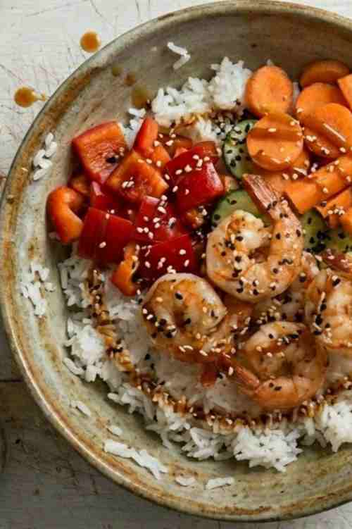 Homemade Shrimp Rice Bowl Recipe Ready in Under 30 Minutes